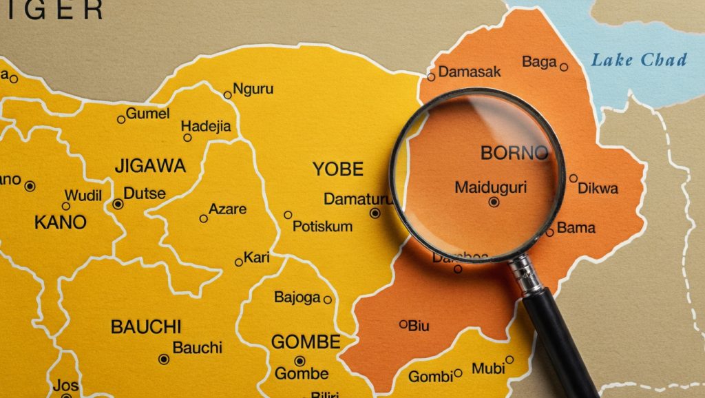 BORNO MAP