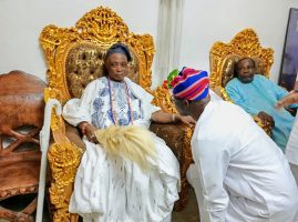 ubadan of Ibadanland, Oba Rashidi Ladoja