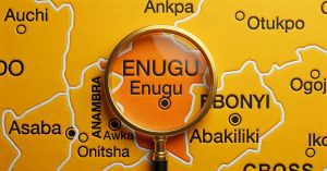 Enugu map