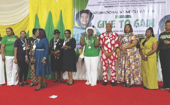 Director, Centre for Gender Studies, Prof. Njideka Ebisi, and other dignitaries