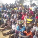 Displaced women in Benue IDP camp