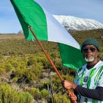 Reno Omokri climbs Mount Kilimanjaro