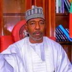 Prof. Borno state governor, Babagana Umara Zulum