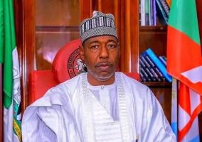Prof. Borno state governor, Babagana Umara Zulum