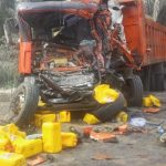 Calabar-Itu highway claims truck driver’s life in head-on collision
