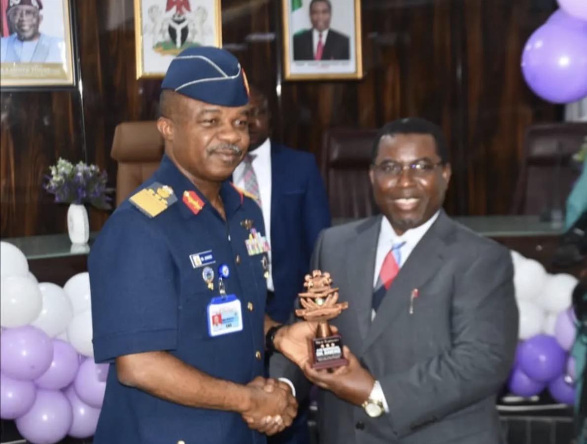INEC seeks Air Force’s psychological weapon for forthcoming elections, Amupitan tells CAS