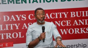 Director General of the Abia State Projects Implementation Bureau (ASPIB) Mr Onyinye Nwosu