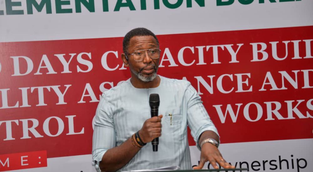 Director General of the Abia State Projects Implementation Bureau (ASPIB) Mr Onyinye Nwosu