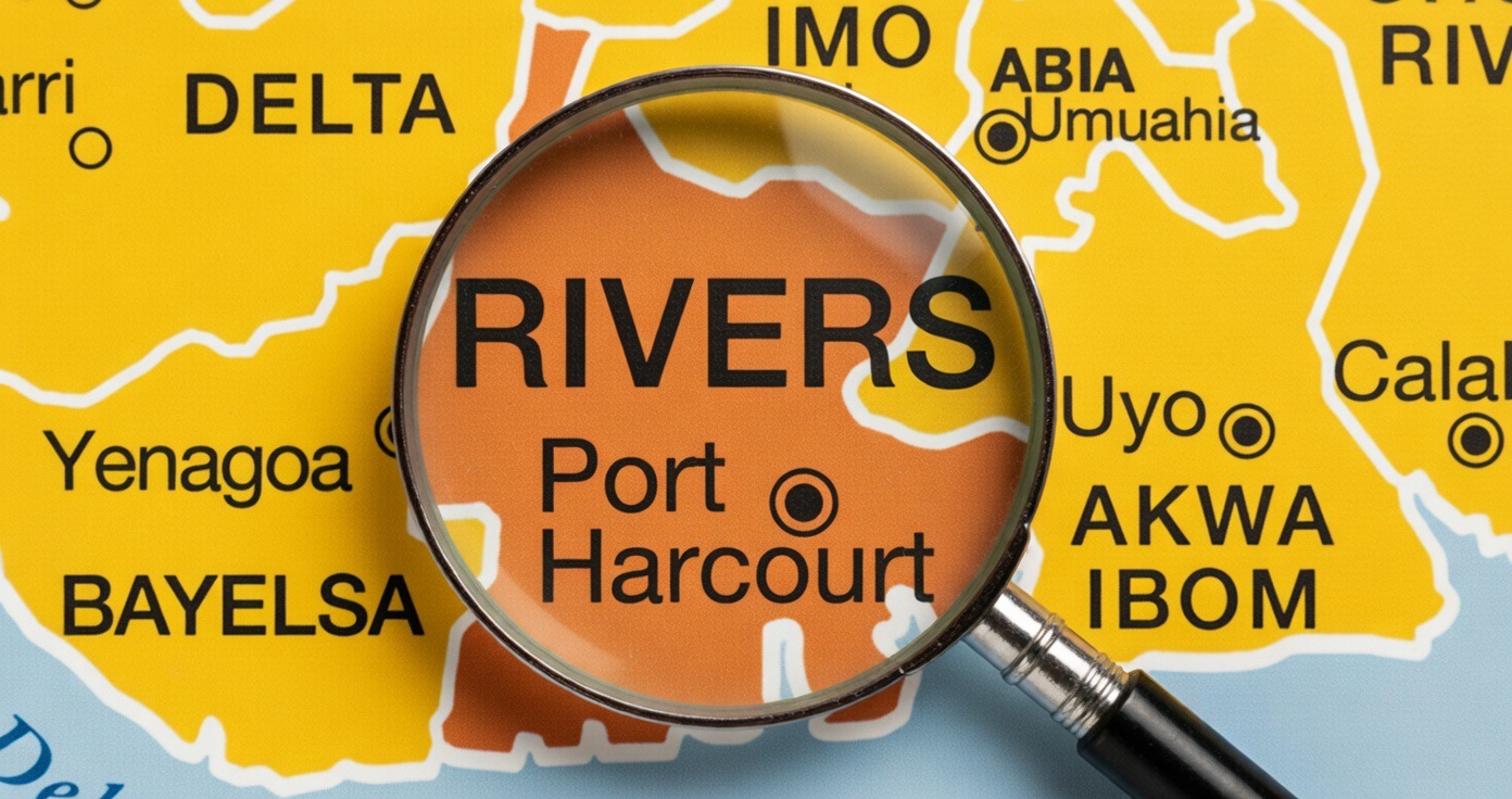 Rivers State map