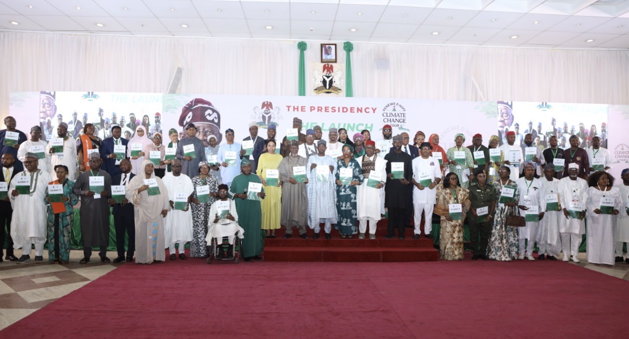 Tinubu launches Renewed Hope climate tour, urges governors, private sector to drive Nigeria’s green transition
