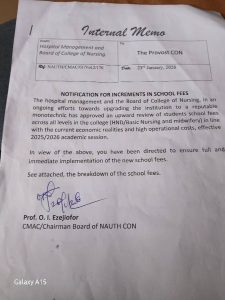 Anambra: Nursing college gears up for protest over fee hike