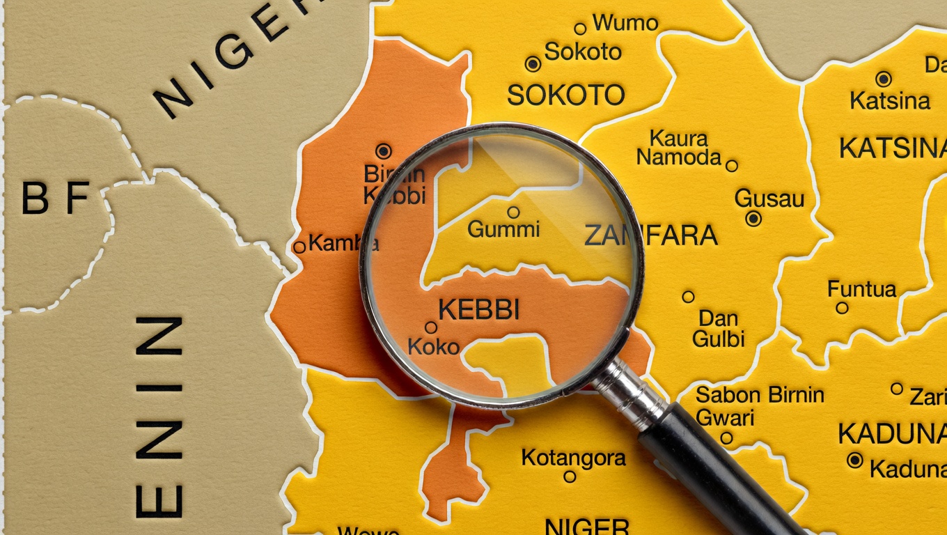 KEBBI STATE MAP