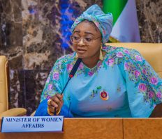 Minister of Women Affairs and Social Development Imaan Sulaiman-Ibrahim