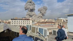 Missiles rain across regions as Iran strikes Israel, US bases