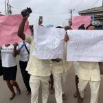 NAUTH nursing students protest fee hike, storm provost’s office