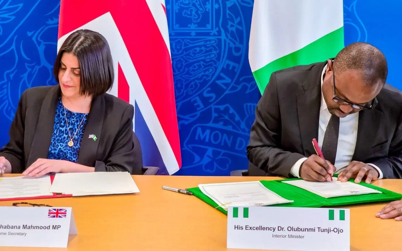 Nigeria, UK sign deportation deal