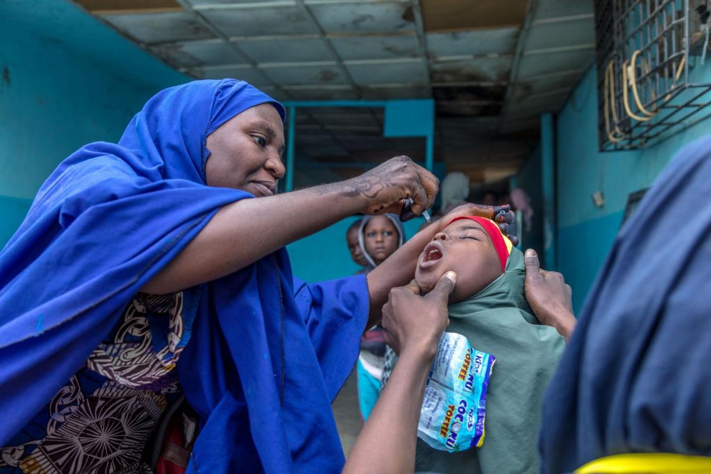 Polio vaccination