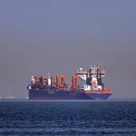 Oil ship in Gulf waters