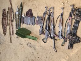 Troops foil ISWAP attack on military base in Borno, kill 38 terrorists, recover weapons