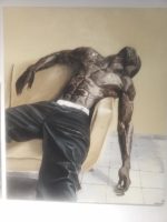 One of the artworks at the art fair