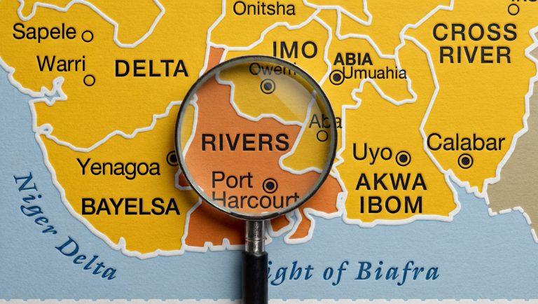 Rivers map