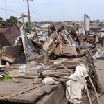 Sango Tollgate Ogun enforces ban on street trading, clears shanties