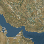 Strait of Hormuz map