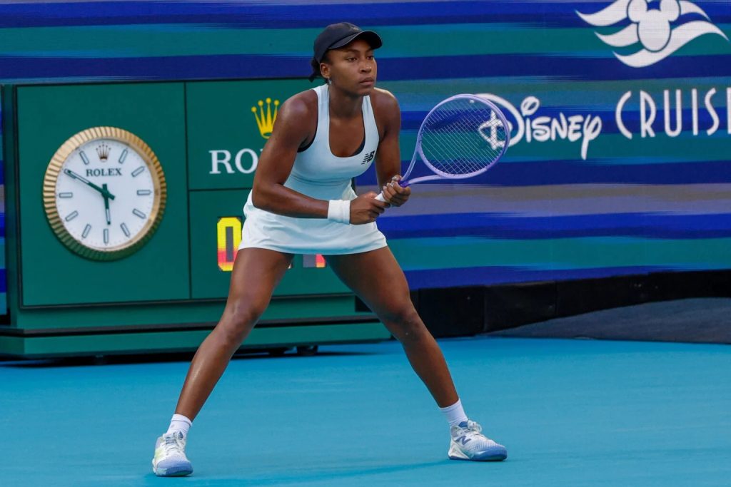 Coco Gauff equals Caroline Wozniacki's record