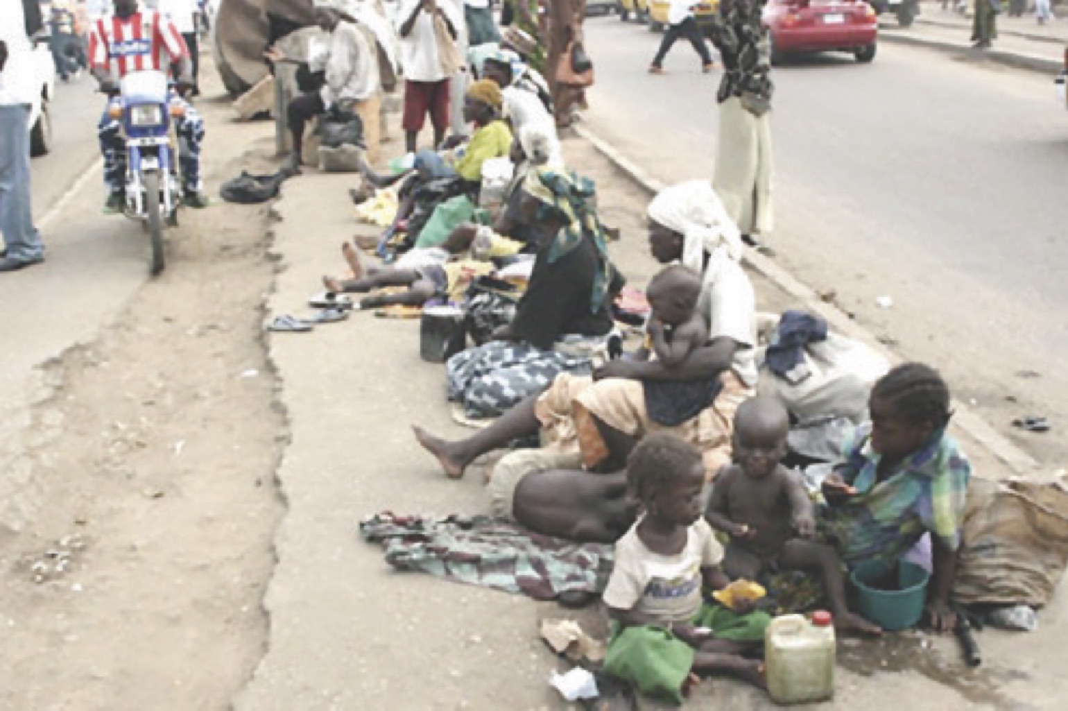 Street beggars