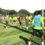 Super Eagles in training.