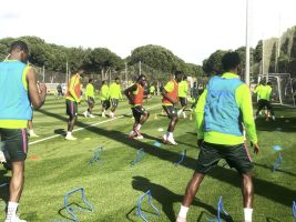 Super Eagles in training.