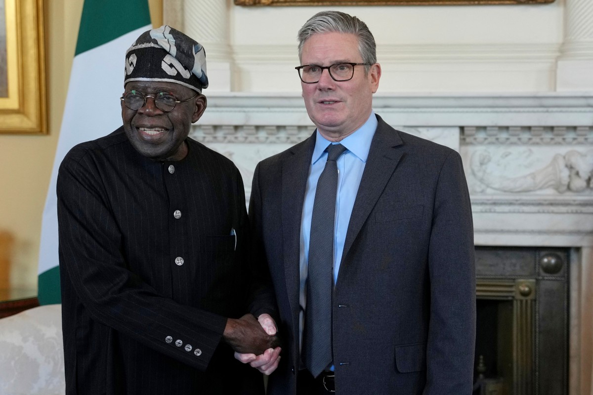 Bola Tinubu and Keir Starmer