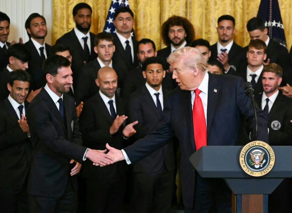 Trump hosts Messi, Inter Miami to celebrate 2025 MLS Cup