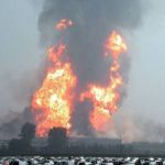 Explosion in the Middle East