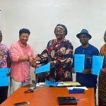 The SSG Benue State, Deborah Aber, African Director, Search For Common Ground, Raj Mulmi, the State Attorney General and Commissioner for Justice, James Ornguga as well as the Director General, BSCPR, Josephine Habba among other Government functionaries.