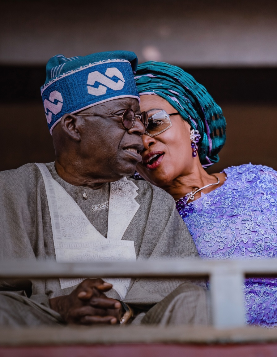 President Bola Tinubu and First Lady Oluremi Tinubu