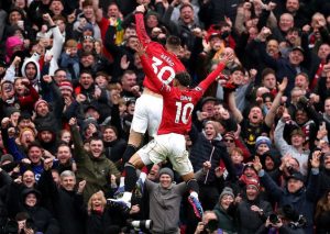 Man United sink Villa