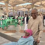 Mallam Nasir El-Rufai and his mother, Hajiya Umma El-Rufai before her death