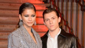 Zendaya and Tom Holland