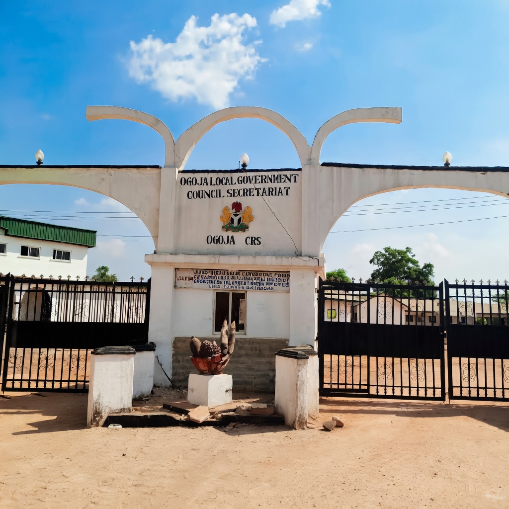 Ogoja Local Government Area Council Secretariat gate