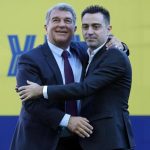 Xavi and Laporta