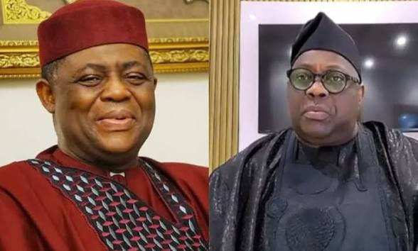 Femi Fani-Kayode and Dele Momodu