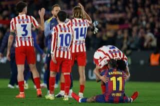 Atletico survive Barca scare to book Copa del Rey final