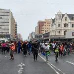 South Africa protest over Nigerian king