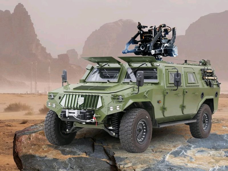 locally built combat vehicles Vanquisher