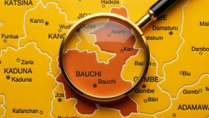 Bauchi map
