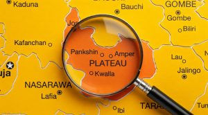 Plateau State map