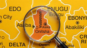 Anambra State map