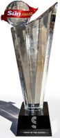 The Sun Award trophy