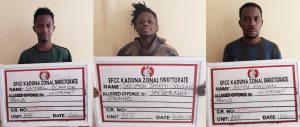 EFCC secures conviction of 3 internet fraudsters in Kaduna